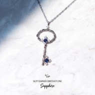 The Birthstone Magical Key Necklace The Birthstone Magical Key Necklace